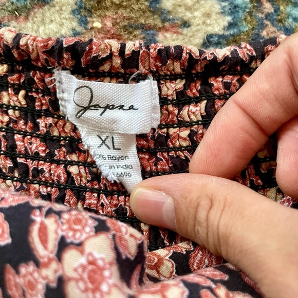 Ditsy Floral Maxi Faux Wrap Bias Skirt - Picture 7 of 7